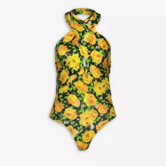 ZARA CROSS-NECK BODYSUIT - Picture 8 of 11